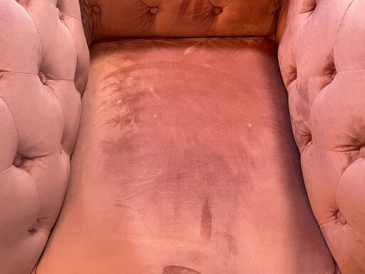 LOWYA 1人掛けソファ ピンク 幅76㎝ 楽天市場】座椅子 ベロア調