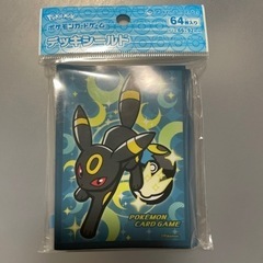 ポケモンカード　デッキシールド　スリーブ　ブラッキー