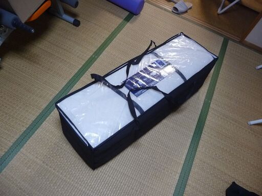 エアリーマットレス六つ折タイプ厚さ5cm収納ケース付きアイボリーMARS-6S