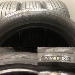 YOKOHAMA BluEarth RV-03 235/50R18 18インチ 夏タイヤ 4本 22年製 バリ溝 アルファード ヴェルファイア等　(TE283) YOKOHAMA BluEarth RV-03 235/50R18 18インチ 夏タイヤ 4本 22年製 バリ