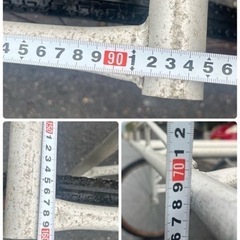 作業台車　収穫台車　アルミ製　移動　園芸　農作業　約1600×950×700mm