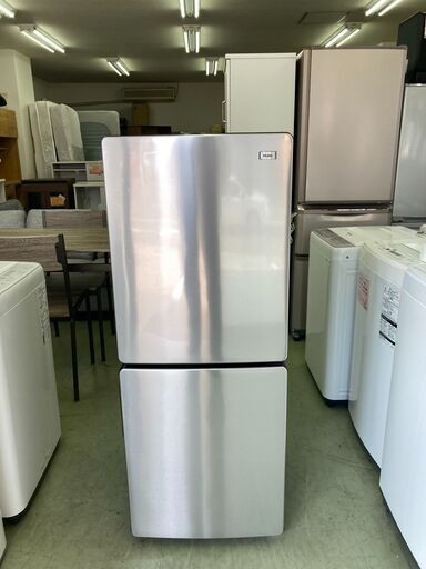 【リサイクルショップ　ピカソ　小松原】2021年製 URBAN CAFE SERIES 148L  2ドア  右開きタイプ 冷蔵庫 ステンレスブラック JR-XP2NF148F-XK★5057★