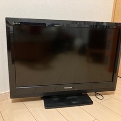 TOSHIBA 液晶テレビ　32型　0円