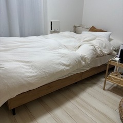 LOWYA シングルベッド×ベッドマット