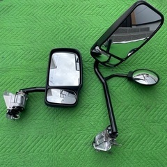 ☆日野　デュトロ2t 標準☆ 新車外し美品ヒーター付ロングステーミラー左右電動♪