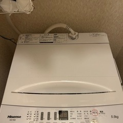 Hisense HW-T55D 5.5kg 全自動洗濯機