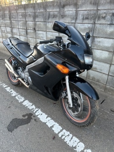 ZZR250 カスタム　実動車　4本出し社外マフラー