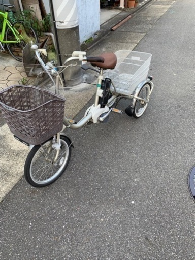 【値下げしました】\n電動三輪車
