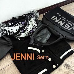 【130】JENNIのセット超美品！未使用マフラー