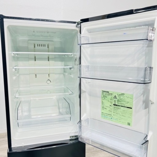 ♦️TOSHIBA a2016 2ドア冷蔵庫 153L 2021年製8♦️ - 冷蔵庫