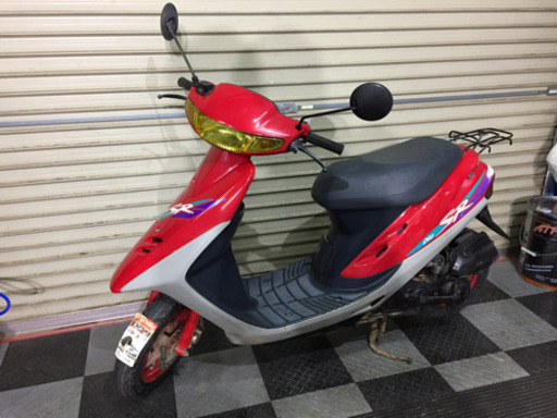 埼玉県深谷市 ホンダ　スーパーディオSR　希少モデル　2st AF28　 原付 スクーター 50cc 通勤 通学 バイク [ZX ZZ ZR AF27  レッツ2お探しの方などに如何でしょうか^^