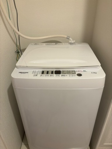 Hisense 洗濯機　2年使用