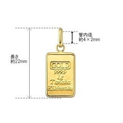 期間限定値下げ?田中貴金属 純金インゴットトップ