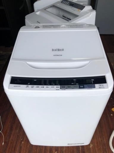 福岡市内配送設置無料　日立 ビートウォッシュ 全自動洗濯機 BW-V90BE5 9kg