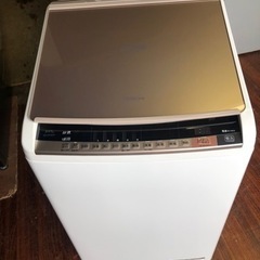 福岡市内配送設置無料　日立 HITACHI BW-DV80A N [ビートウォッシュ 洗濯乾燥機 （8kg） シャンパン]