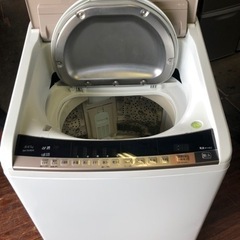 福岡市内配送設置無料　日立 HITACHI BW-DV80A N [ビートウォッシュ 洗濯乾燥機 （8kg） シャンパン]