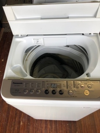 福岡市内配送設置無料　パナソニック Panasonic NA-F70PB11-T [全自動洗濯機 7kg バスポンプ内蔵タイプ ブラウン]