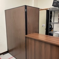 レジカウンター、カウンター、パーテション一式