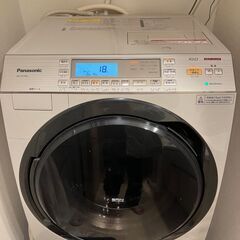 K157☆Panasonic製☆2019年製11.0㌔/6.0㌔ドラム式洗濯乾燥機☆6ヶ月