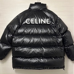 【ネット決済・配送可】【CELINE】キルティング ダウンジャケ...