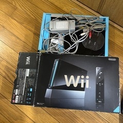 Wii本体、ソフト、コントローラー2本