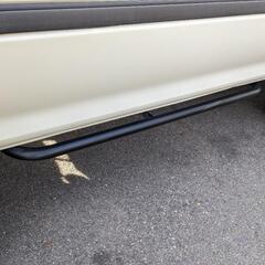 【2/17（土）9:00〜2/20（火）16:00までに引き取り可能な方のみコメント願います。】100系ハイエース　ワゴン　バン　トヨタ純正オプション　サイドガード　サイドバー　チッピング　オフロード　アウトドア　バンライフ　1kz KZH106w toyota hiace 