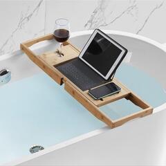 バスタブトレー バスタブラック 竹製 浴槽置き台 小物置き多機能...