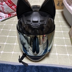 猫耳ヘルメットブラック