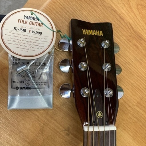 YAMAHA ヤマハ FG-151B アコギ  ケース付 アコースティックギター 未使用に近い
