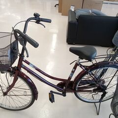 ☆ジモティ割あり☆ BRIDGISTONE 自転車 27インチ レッド クリーニング