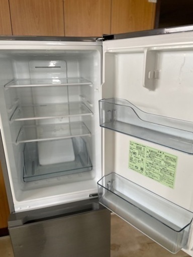 美品 日立 2ドアノンフロン冷凍冷蔵庫 154L 21年製 RL-154NA
