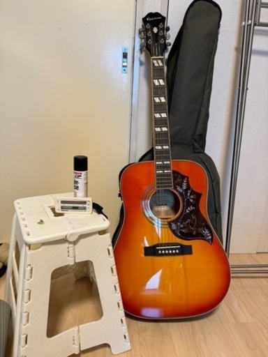 エピフォン　ハミングバード　エレキアコースティックギター