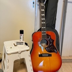 エピフォン　ハミングバード　エレキアコースティックギター