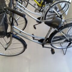 ☆ジモティ割あり☆ 自転車 26 ダークシルバー クリーニング済み TC1580