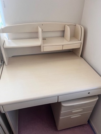 学習机　組み合わせデスク　リビンズ家具