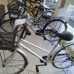 ☆ジモティ割あり☆ 自転車 不明 シルバー クリーニング済み TC4087