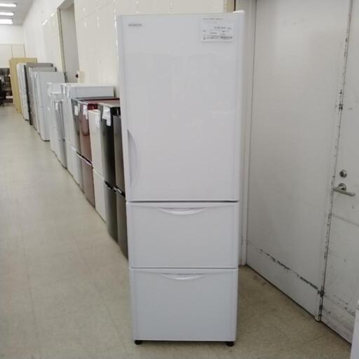 HITACHI 冷蔵庫 19年製 375L R-S38JV(XW)                TJ3415