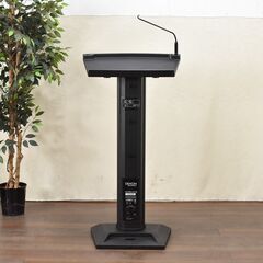 ≪yt1136ジ≫ DENON/デノン レクターンアクティブ スピーカー内蔵演説台③ USB端子5V 演台/プレゼンテーション/会議/講演 60110-05