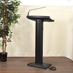 ≪yt1136ジ≫ DENON/デノン レクターンアクティブ スピーカー内蔵演説台③ USB端子5V 演台/プレゼンテーション/会議/講演 60110-05