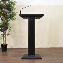 ≪yt1136ジ≫ DENON/デノン レクターンアクティブ スピーカー内蔵演説台③ USB端子5V 演台/プレゼンテーション/会議/講演 60110-05