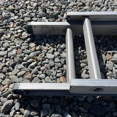 【決まりました】2連伸縮梯子　縮4.5m  伸7.85m 南箕輪引取り