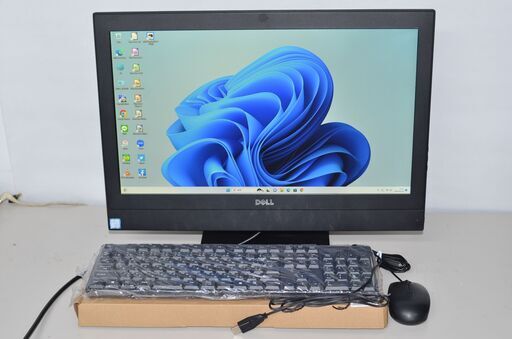 中古良品一体型パソコン DELL Optiplex 5250 Windows11+office 高性能core i3-7100/新品爆速SSD256GB/メモリー8GB/21.5インチ/無線内蔵