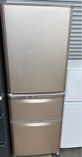 三菱自動製氷冷蔵335 Lノンフロン、冷凍冷蔵庫