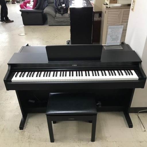 K2402-409 YAMAHA 電子ピアノ YDP-163B 2016年製 88鍵盤 動作確認済み キズ汚れ有り