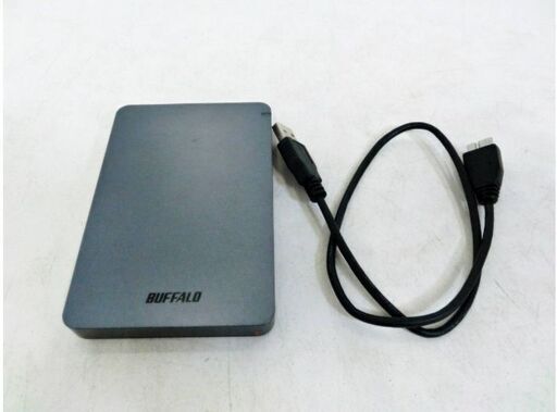 ②バッファロー　ポータブルハードディスク　HD-PGF1.0U3-BKA　1.0TB　動作良好　フォーマット済　BUFFALO