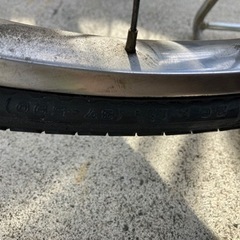 自転車の後輪のタイヤとチューブ交換をお願いします
