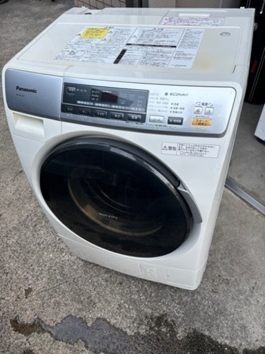Panasonicパナソニックドラム式 2013年式  NA-VD120L 洗濯乾燥機 洗濯6kg 乾燥3kg 分解洗浄・部品交換済　無料配達設置行います(条件あり)