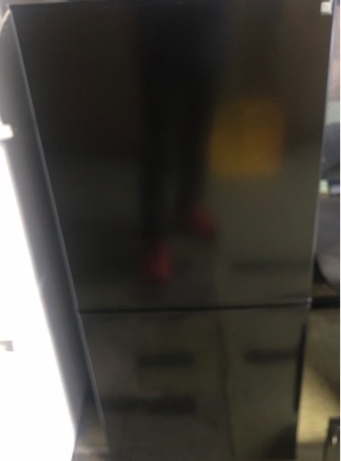 ニトリ　2ドア冷蔵庫　2022年製 黒　Nグラシア 品番NTR-106
