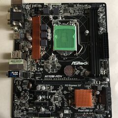 第6.7世代 ASRock H110M-HDV LGA1151 ...