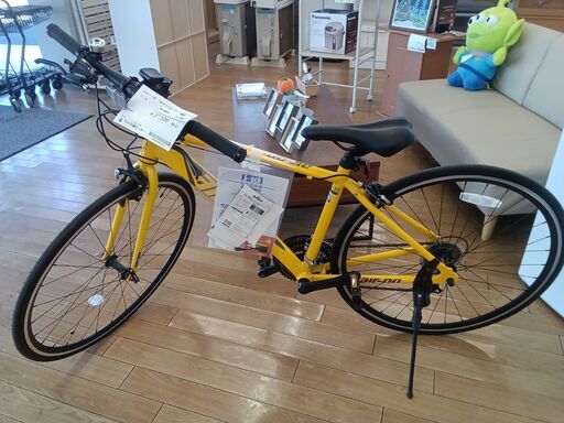 ★ジモティ割あり★ ai-on スポーツ自転車7段ギア 28インチ 黄色 クリーニング済み TK1662